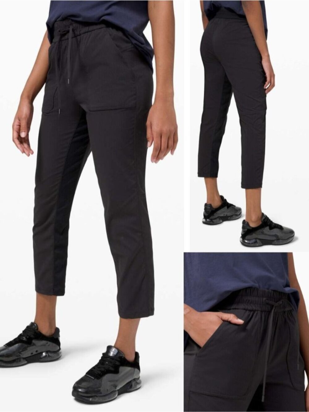 LULULEMON Beyond the Studio Pant Slim Size 4 Black